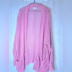 Arizona mauve pink cardigan L